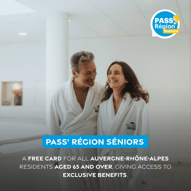 PASS' Région Seniors: 20% off at the Thermes de Saint-Gervais
