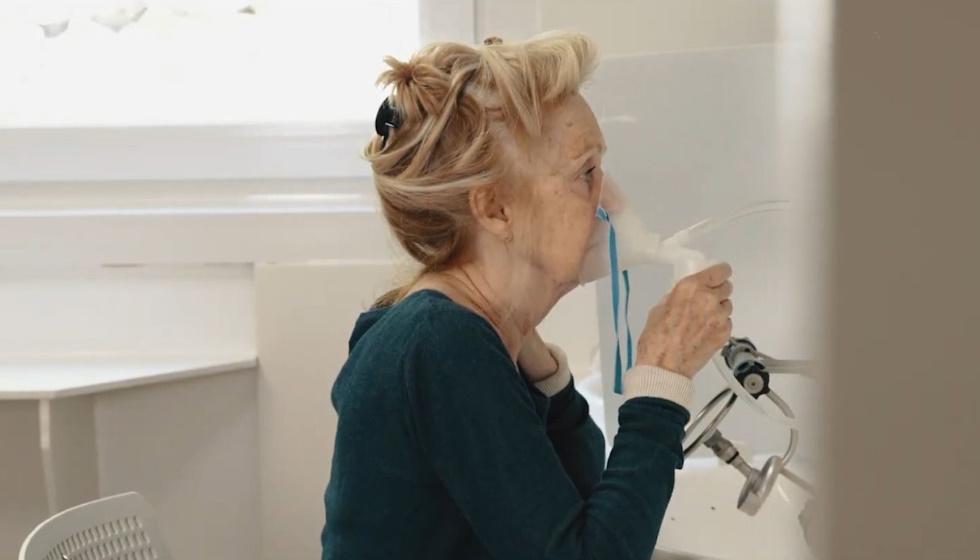 curiste voies respiratoires en soin aerosol