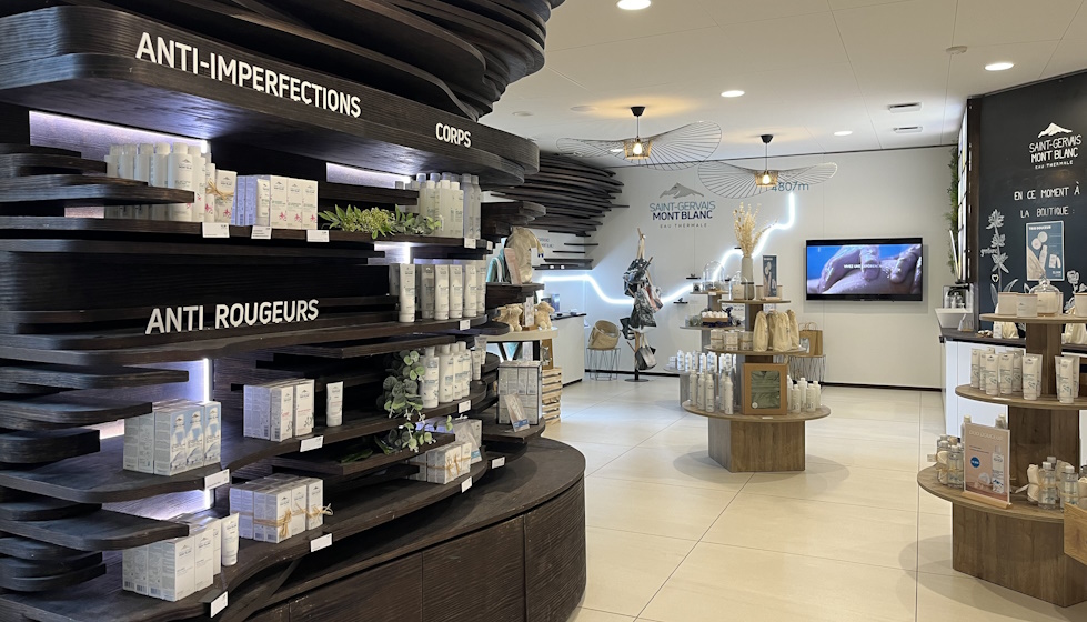 Boutique des thermes de Saint-Gervais