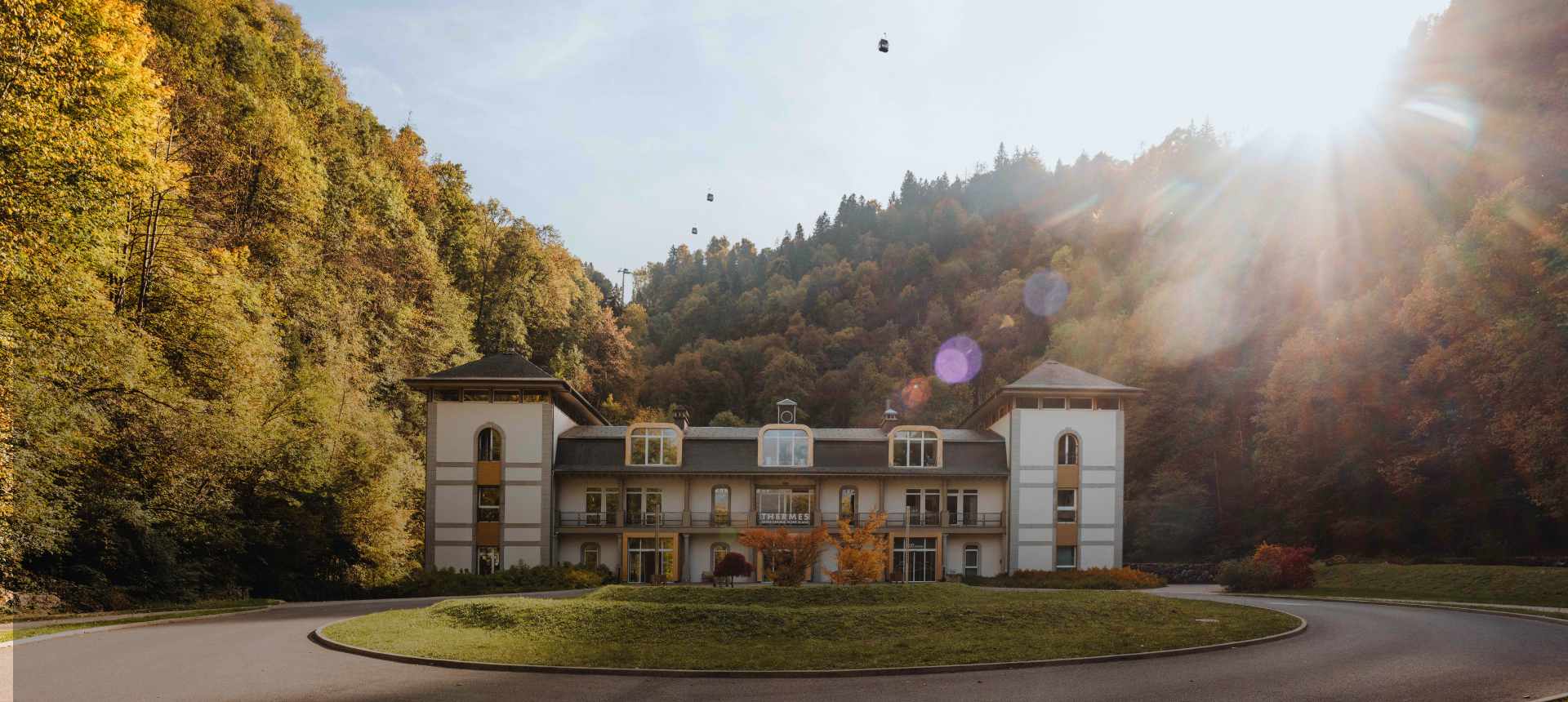 Photo extérieur des Thermes de Saint-Gervais